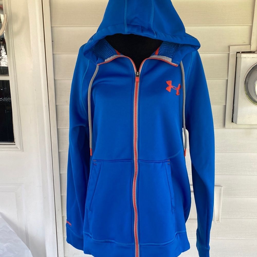 Under Armour Men's Blue Full-Zip Hoodie